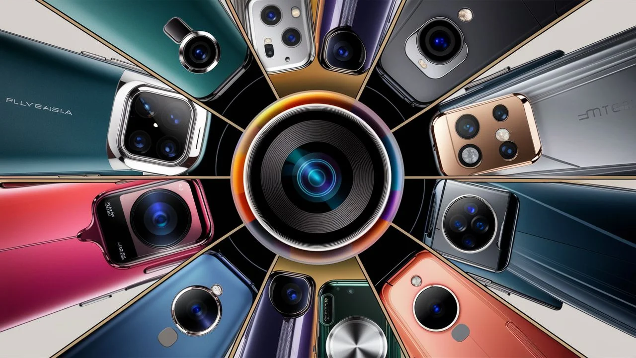 Periscope camera phones