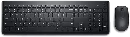 Dell Wireless Keyboard and Mouse - KM3322W, Wireless 