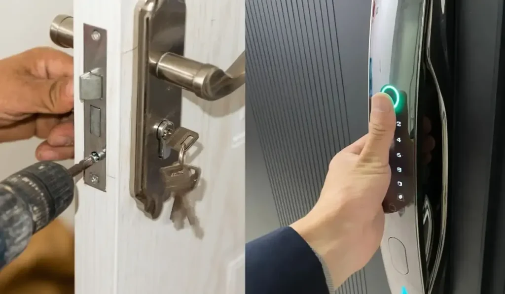 Fingerprint Door Locks vs. Traditional Door Locks