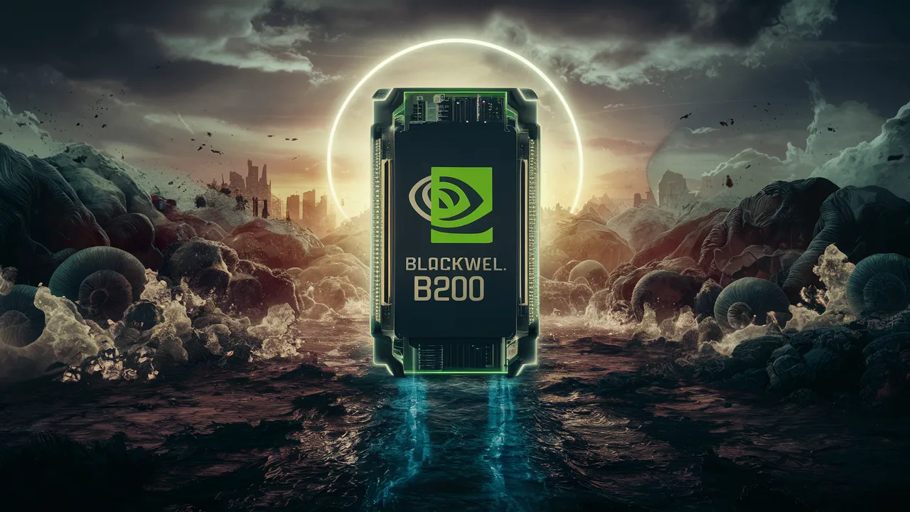 Nvidia Blackwell B200 GPU